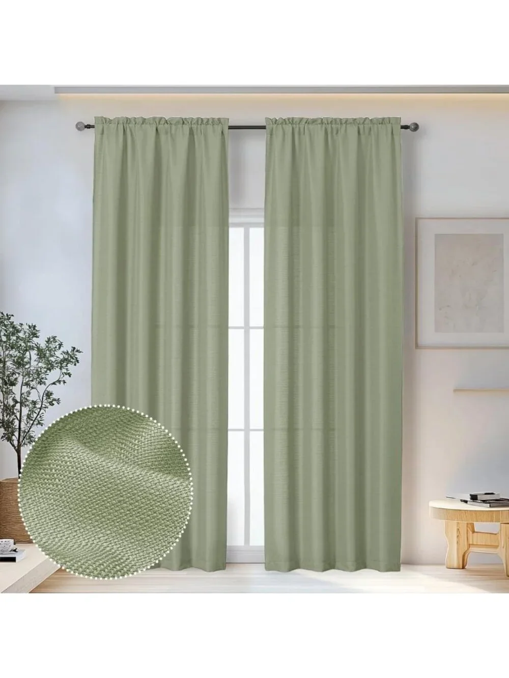 Sage Green Extra Long 96